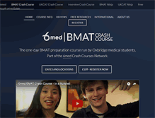 Tablet Screenshot of bmatcrashcourse.com